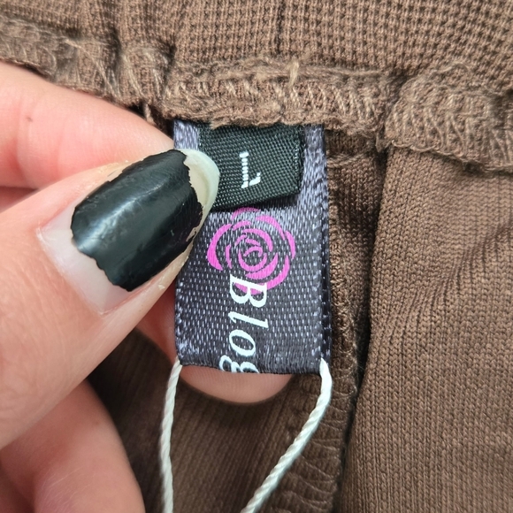 Bloggerlove Womens Casual Work Pants. Waffle Knit. High Waist Dress Pan… - Picture 11 of 12